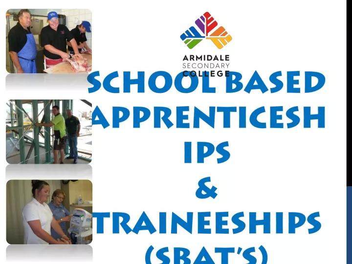 school based apprenticeships traineeships sbat s