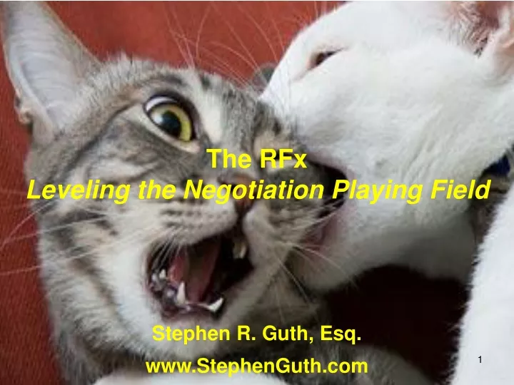 the rfx leveling the negotiation playing field