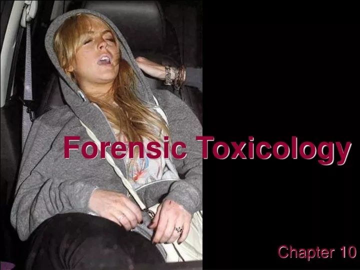 forensic toxicology