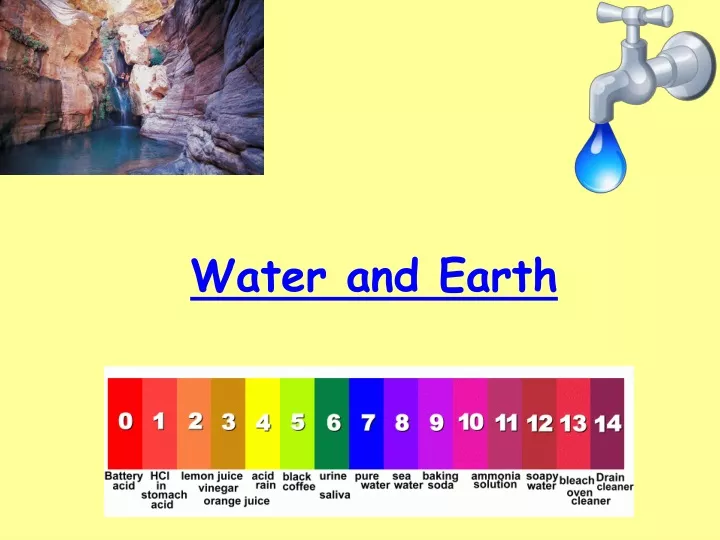 water and earth