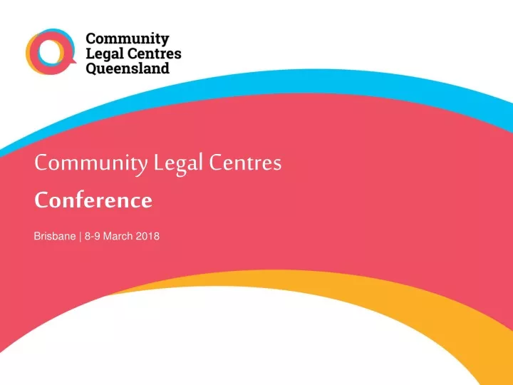 community legal centres conference