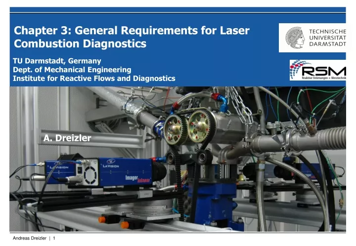 chapter 3 general requirements for laser combustion diagnostics