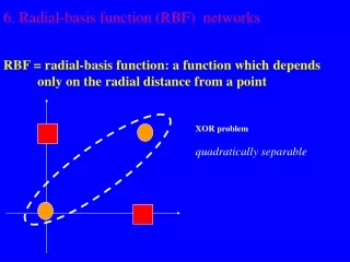 6. Radial-basis function (RBF)  networks