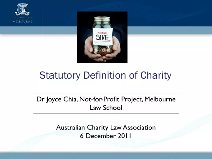 statutory definition of charity