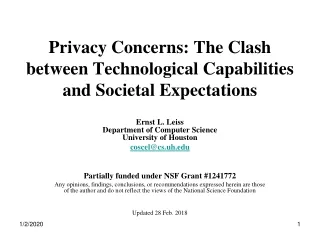 Privacy Concerns: The Clash between Technological Capabilities and Societal Expectations