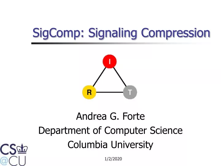 sigcomp signaling compression