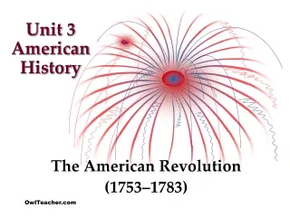The American Revolution (1753–1783)