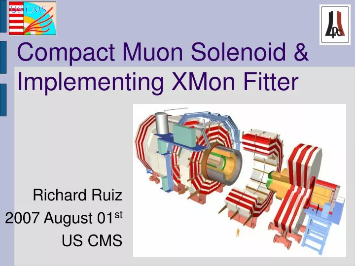 compact muon solenoid implementing xmon fitter