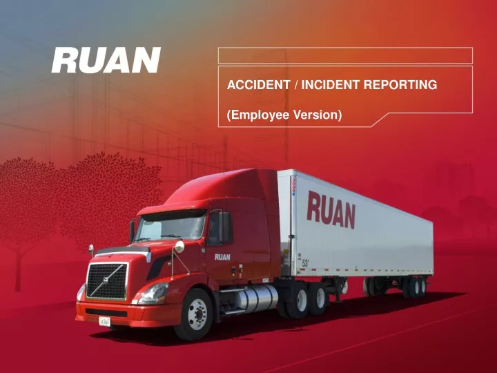 accident incident reporting employee version
