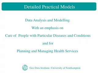 Geo Data Institute, University of Southampton