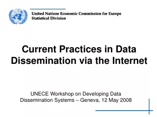 Current Practices in Data Dissemination via the Internet