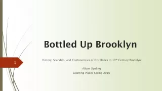 Bottled Up Brooklyn