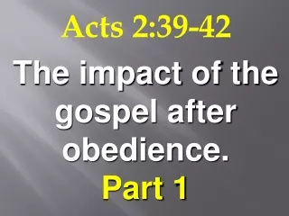 Acts 2:39-42
