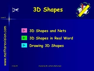3D Shapes