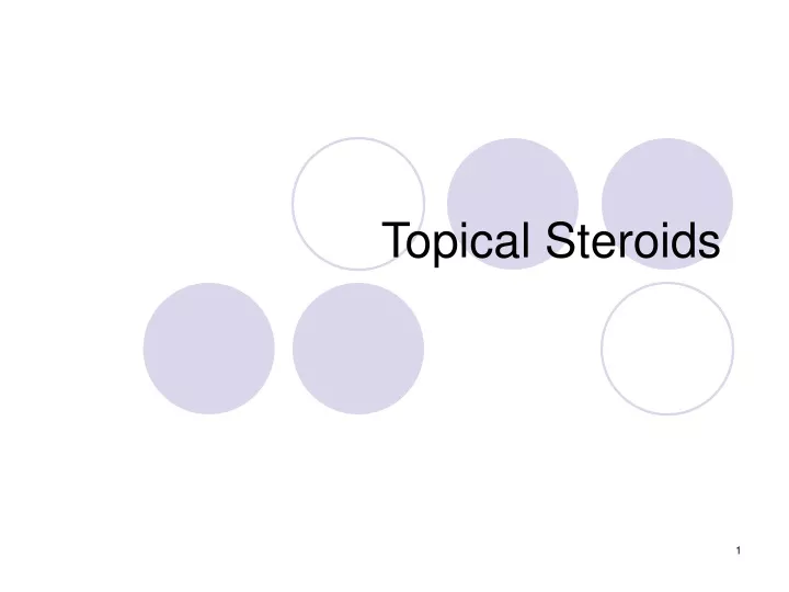 topical steroids