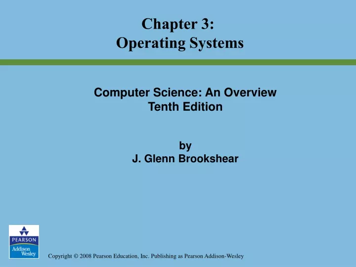 chapter 3 operating systems