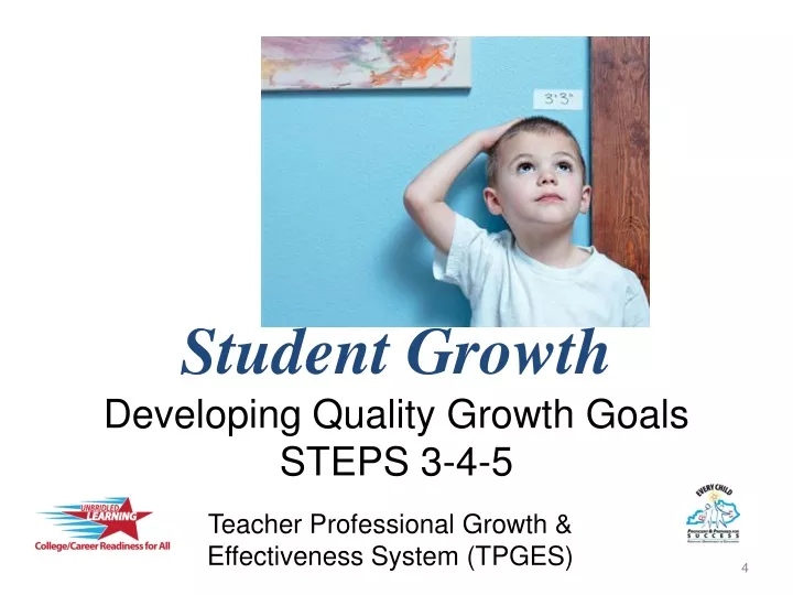 student growth developing quality growth goals steps 3 4 5