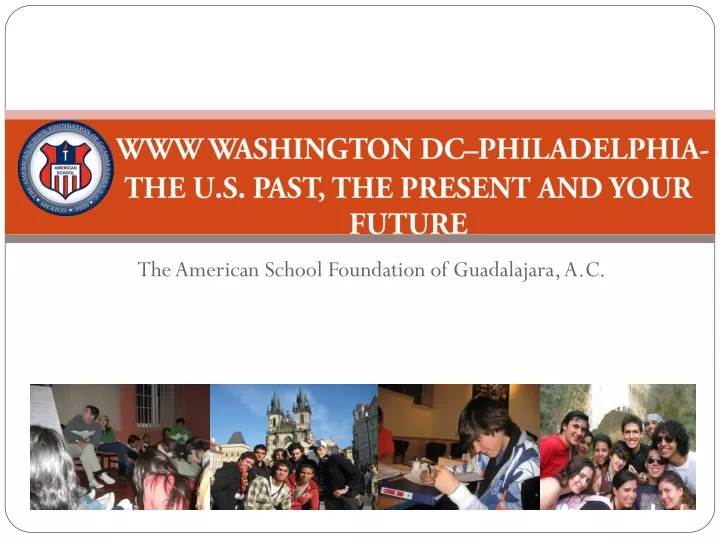 www washington dc philadelphia the u s past the present and your future 2009 2010