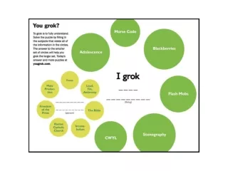 Stanford “Groks”: Using Grokker at Stanford