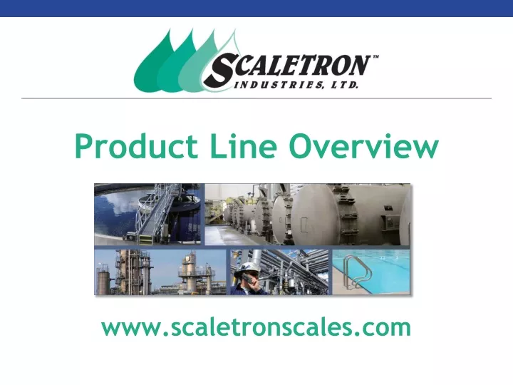 product line overview www scaletronscales com