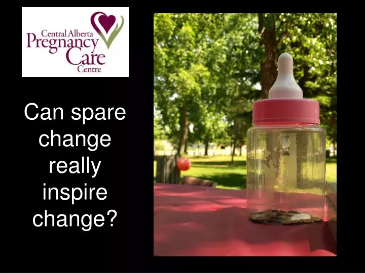 can spare change really inspire change