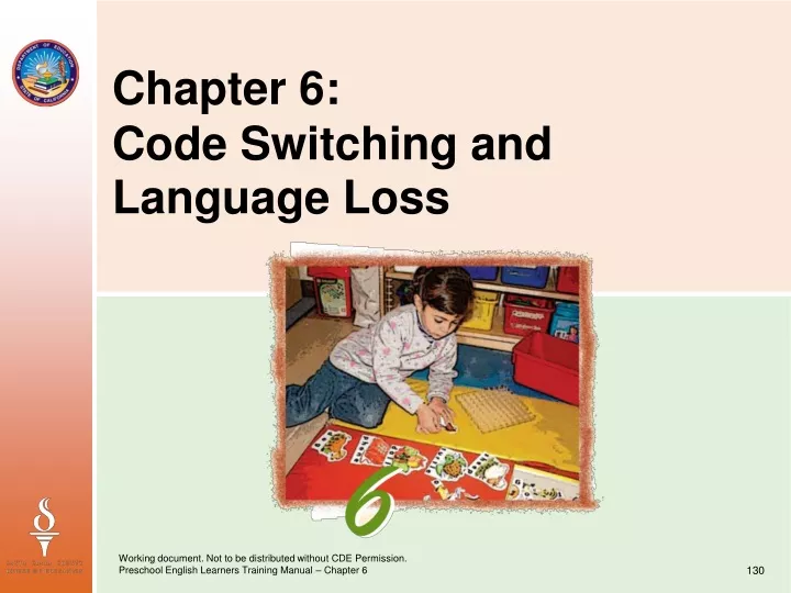 chapter 6 code switching and language loss