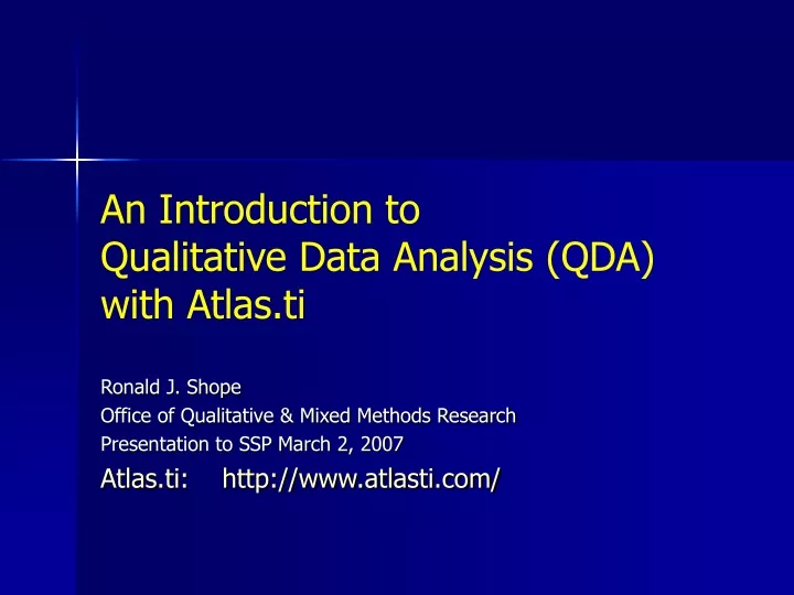 an introduction to qualitative data analysis qda with atlas ti