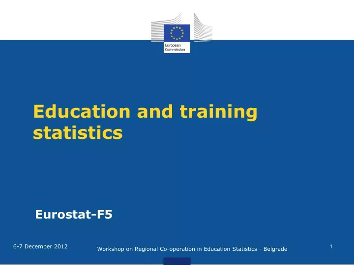 education and training statistics