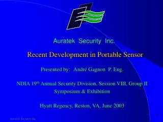 Auratek  Security  Inc.