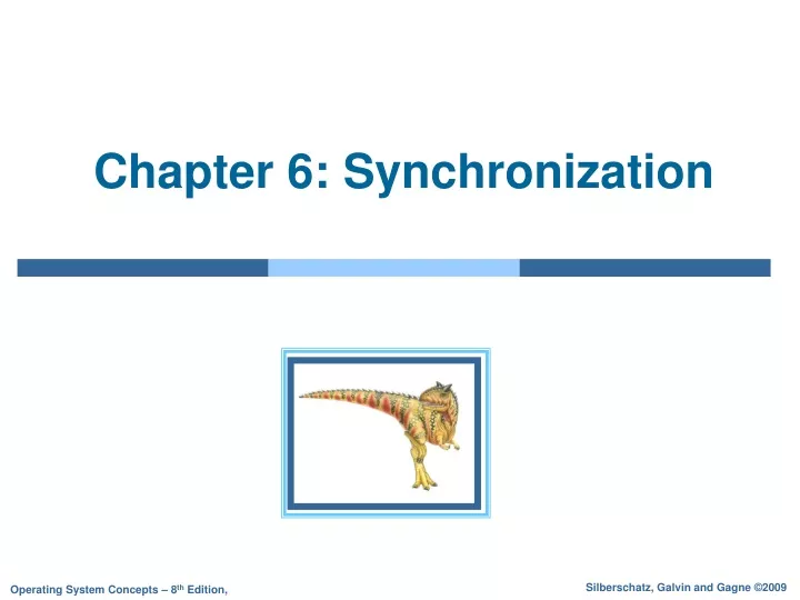 chapter 6 synchronization