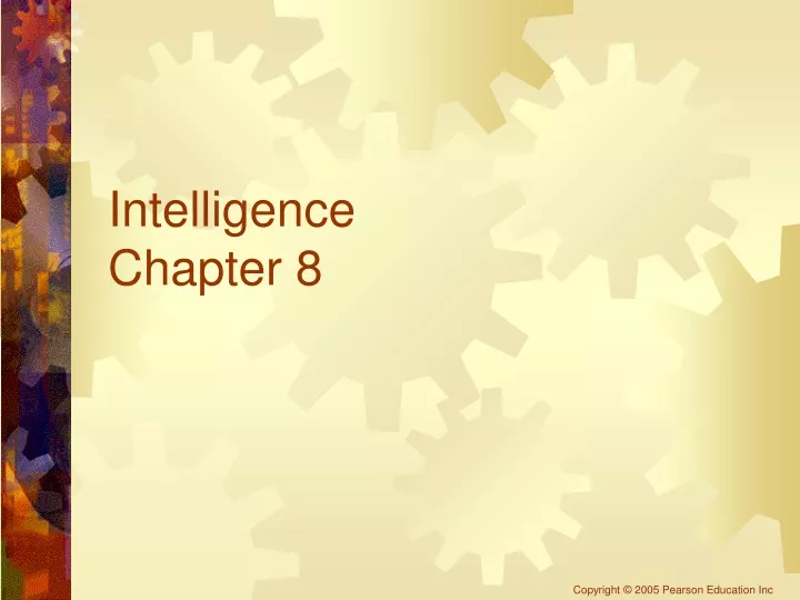 intelligence chapter 8