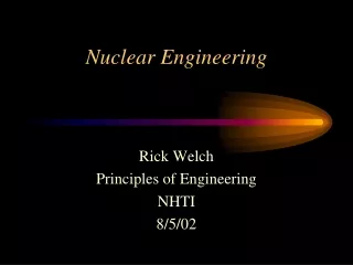 Nuclear Engineering