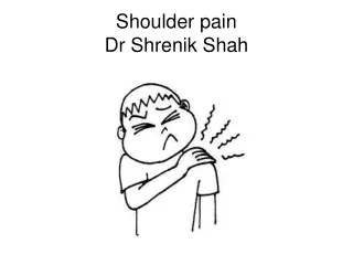 Shoulder pain Dr Shrenik Shah