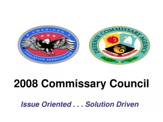 2008 Commissary Council
