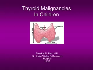 Thyroid Malignancies In Children