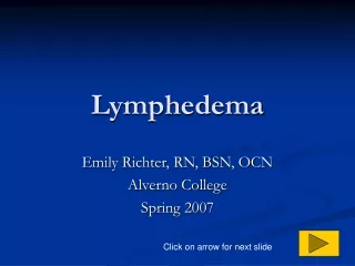 Lymphedema