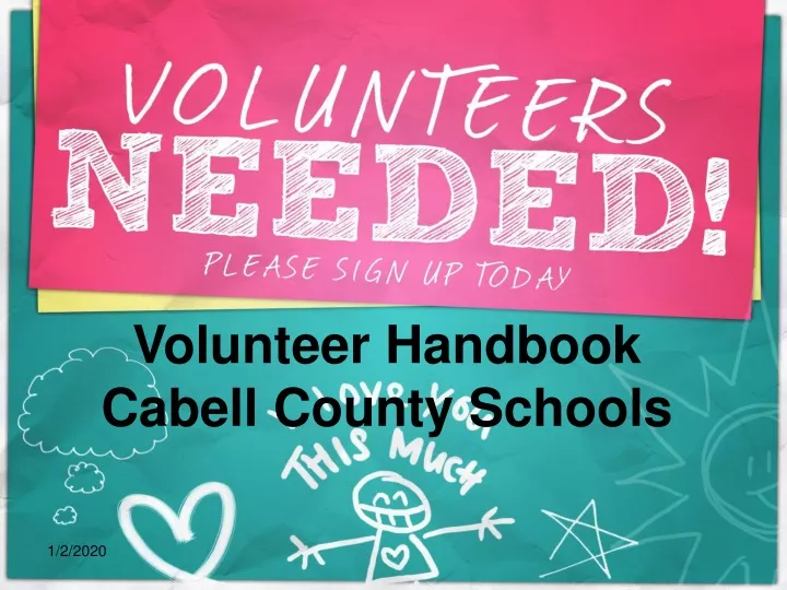 volunteer handbook cabell county schools