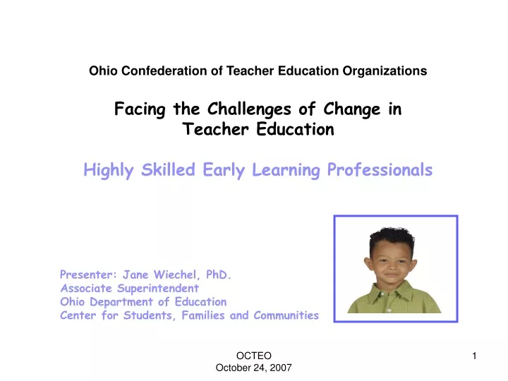 ohio confederation of teacher education