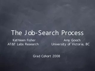 The Job-Search Process