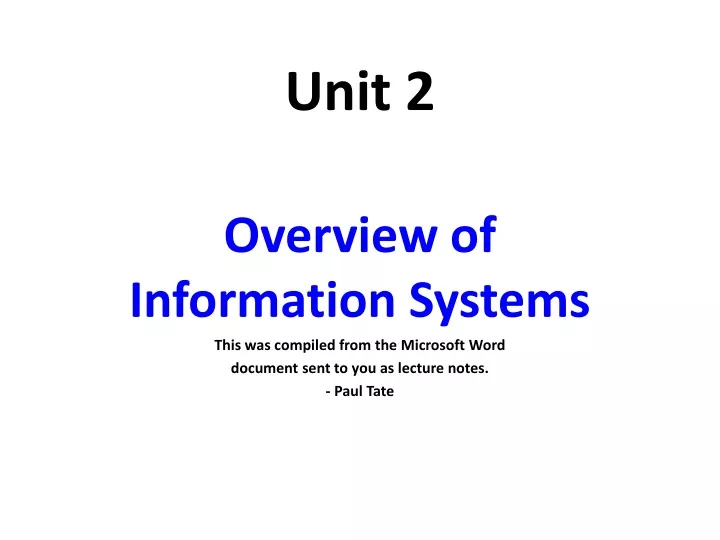 unit 2