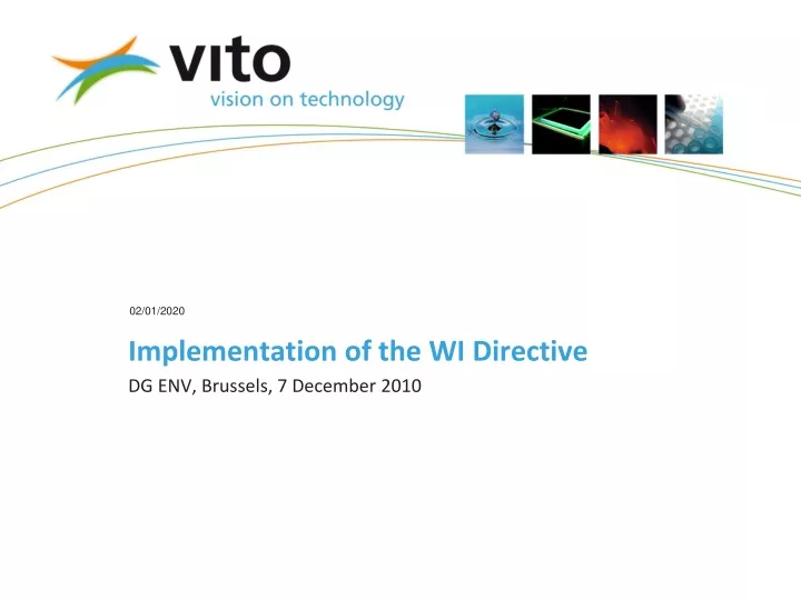implementation of the wi directive
