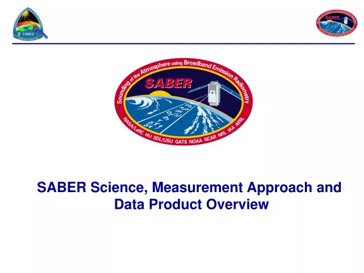 saber science measurement approach and data