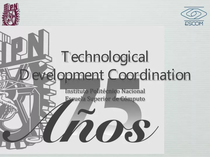 technological development coordination