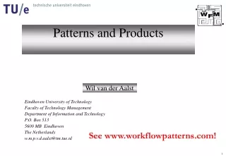 Patterns and Products