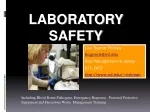 LABORATORY SAFETY - slide 1