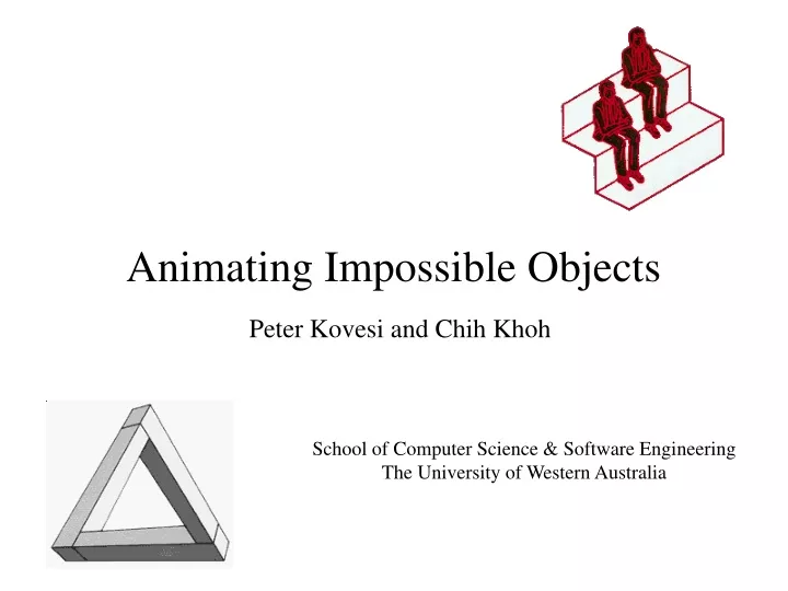 animating impossible objects