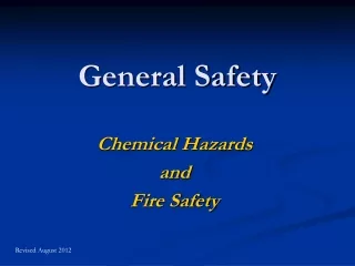 General Safety