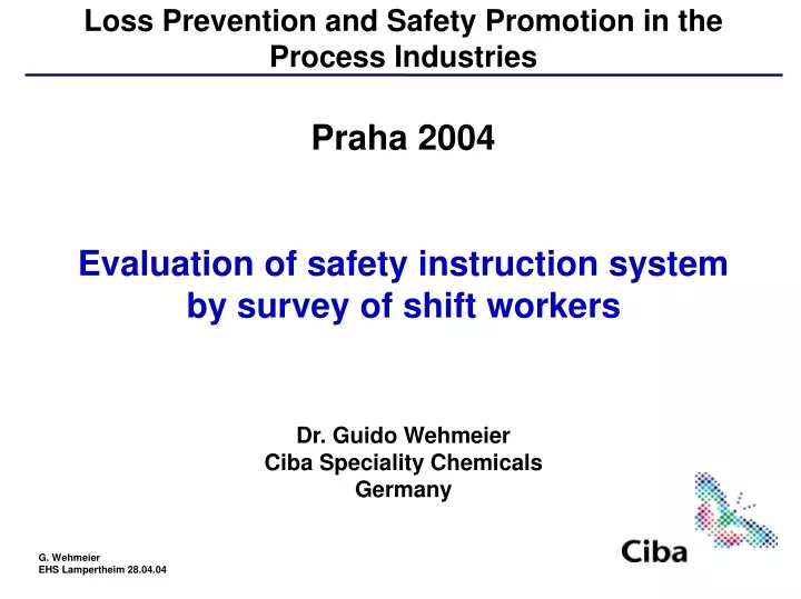 loss prevention and safety promotion