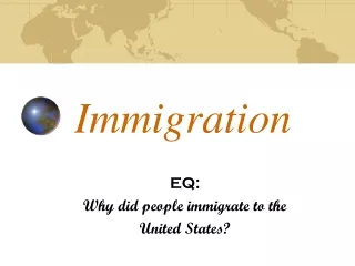 Immigration