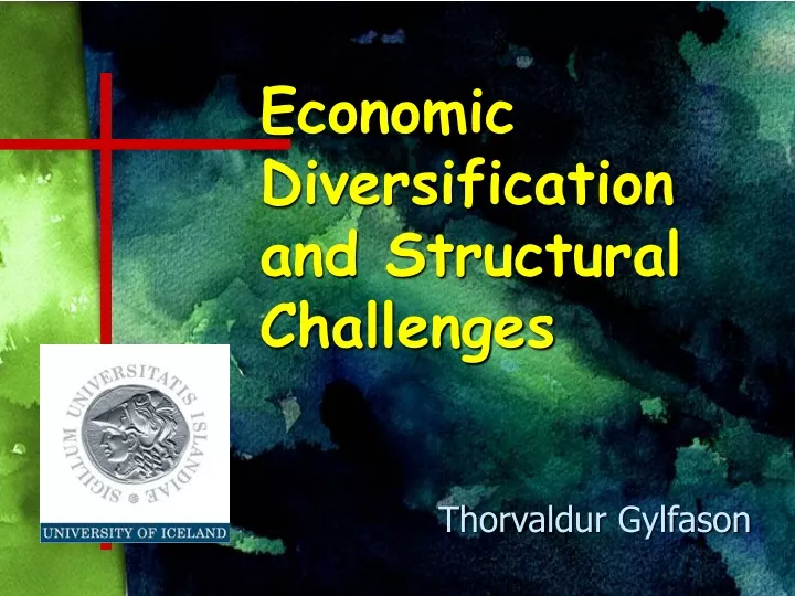 economic diversification and structural challenges
